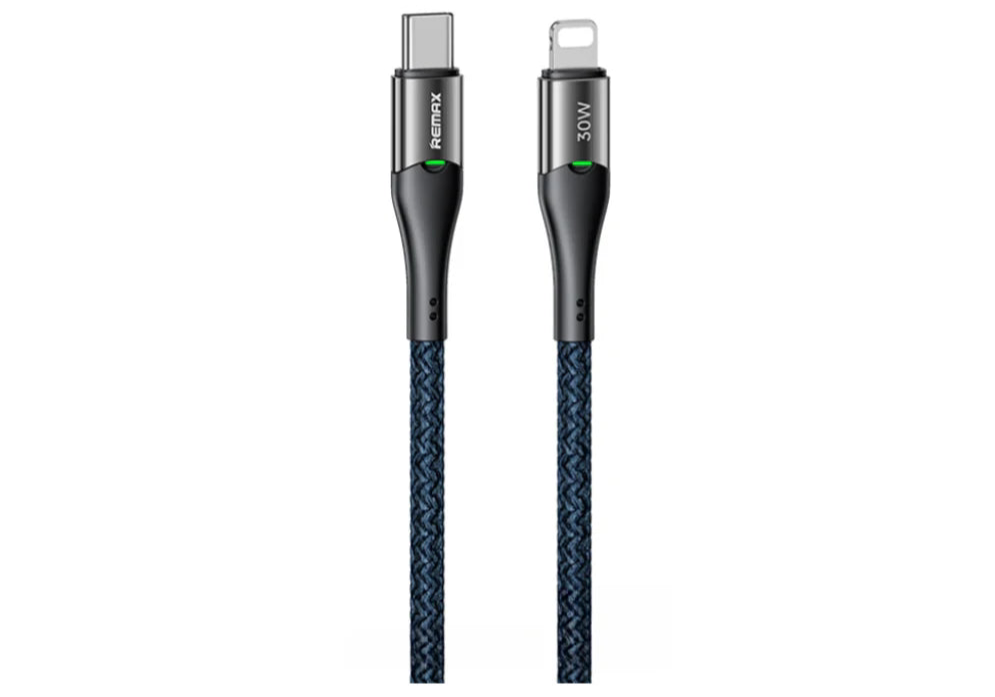 Remax Intelyelec Series 30W Fast Charging TYPE-C to lightning Data Cable RC-C116