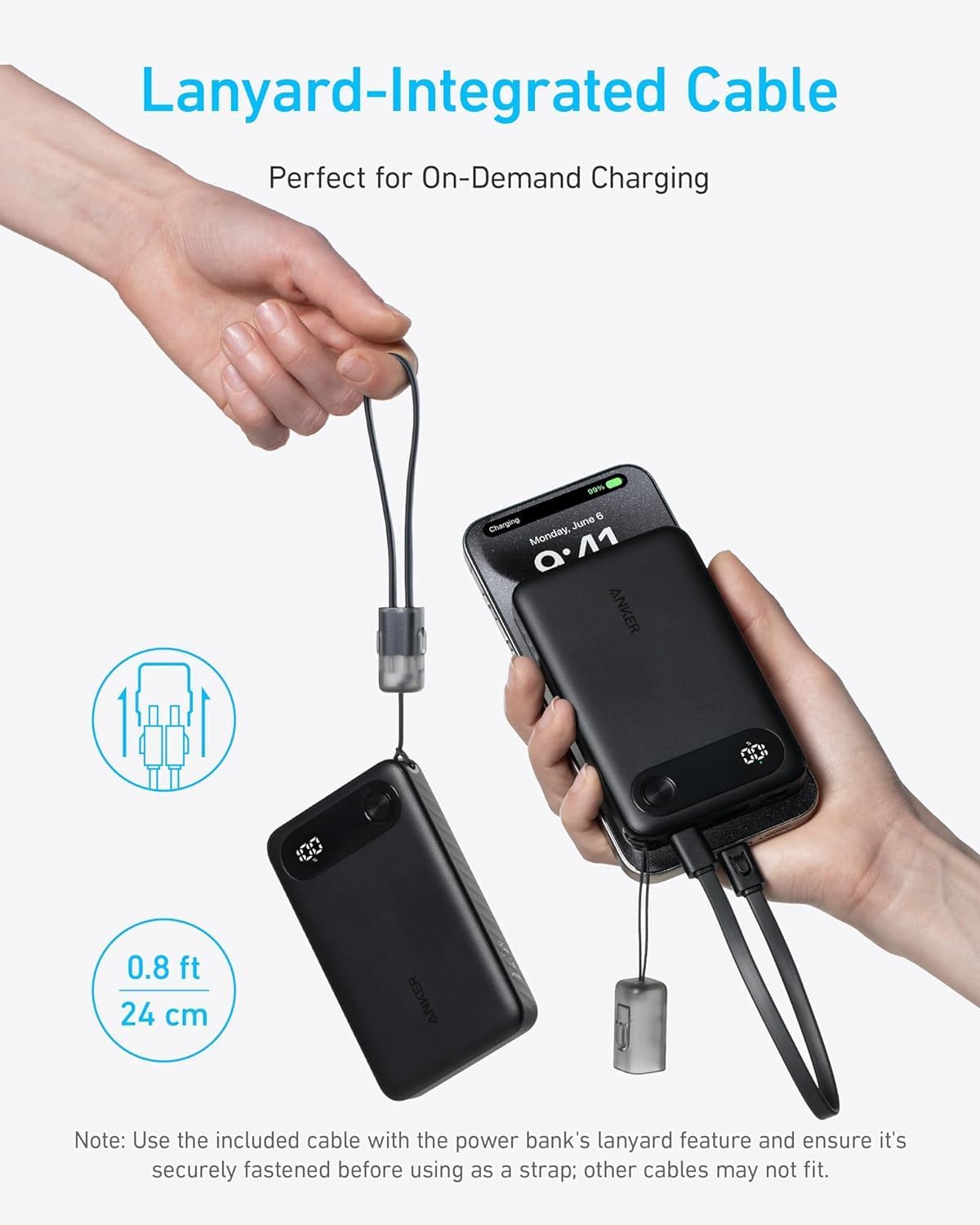 Anker Power Bank 10000mAh 22.5W Portable Charger