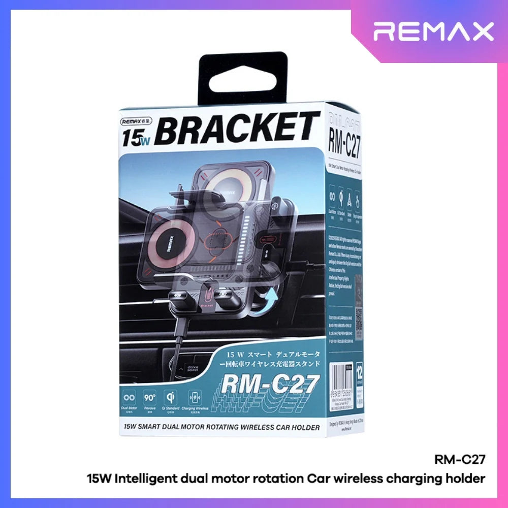 REMAX Car Holder Wireless Charger RM-C27