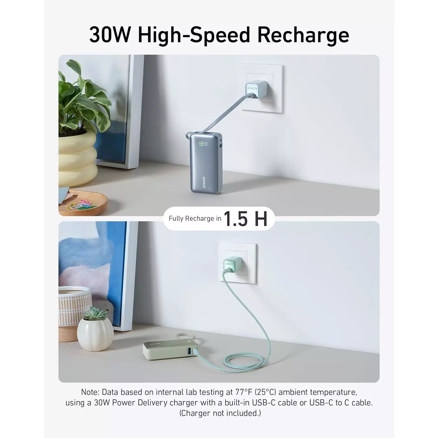 Anker Nano Powerbank A1259621 10000mAh 30W