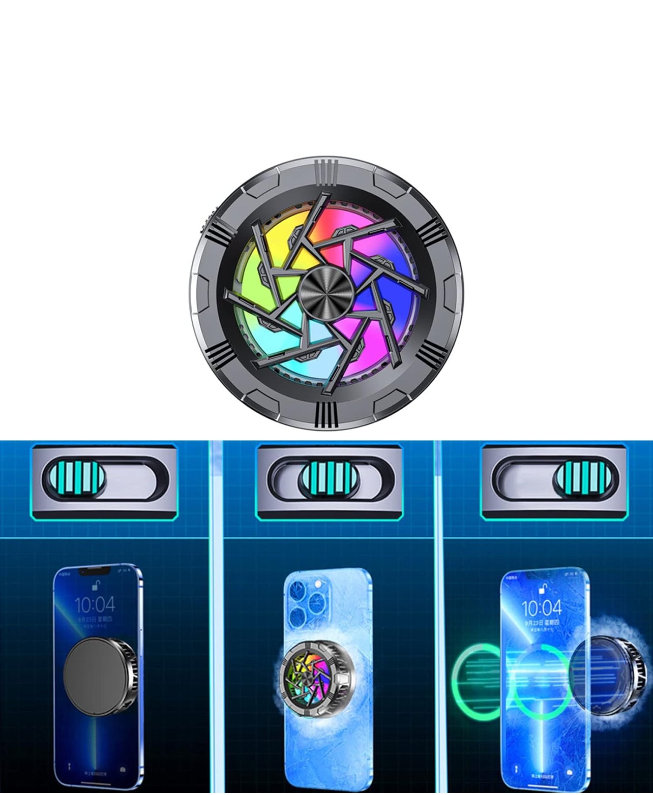 Magnetic Cooler Fan AL-11