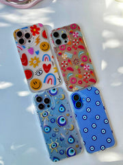 Transparent Glitter Case 2