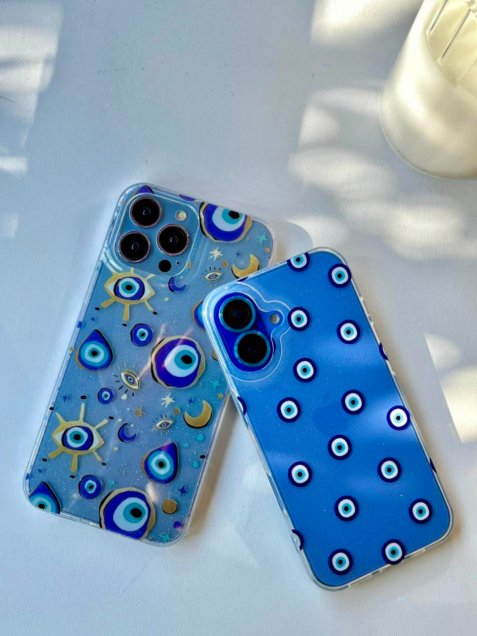 Transparent Glitter Case 2