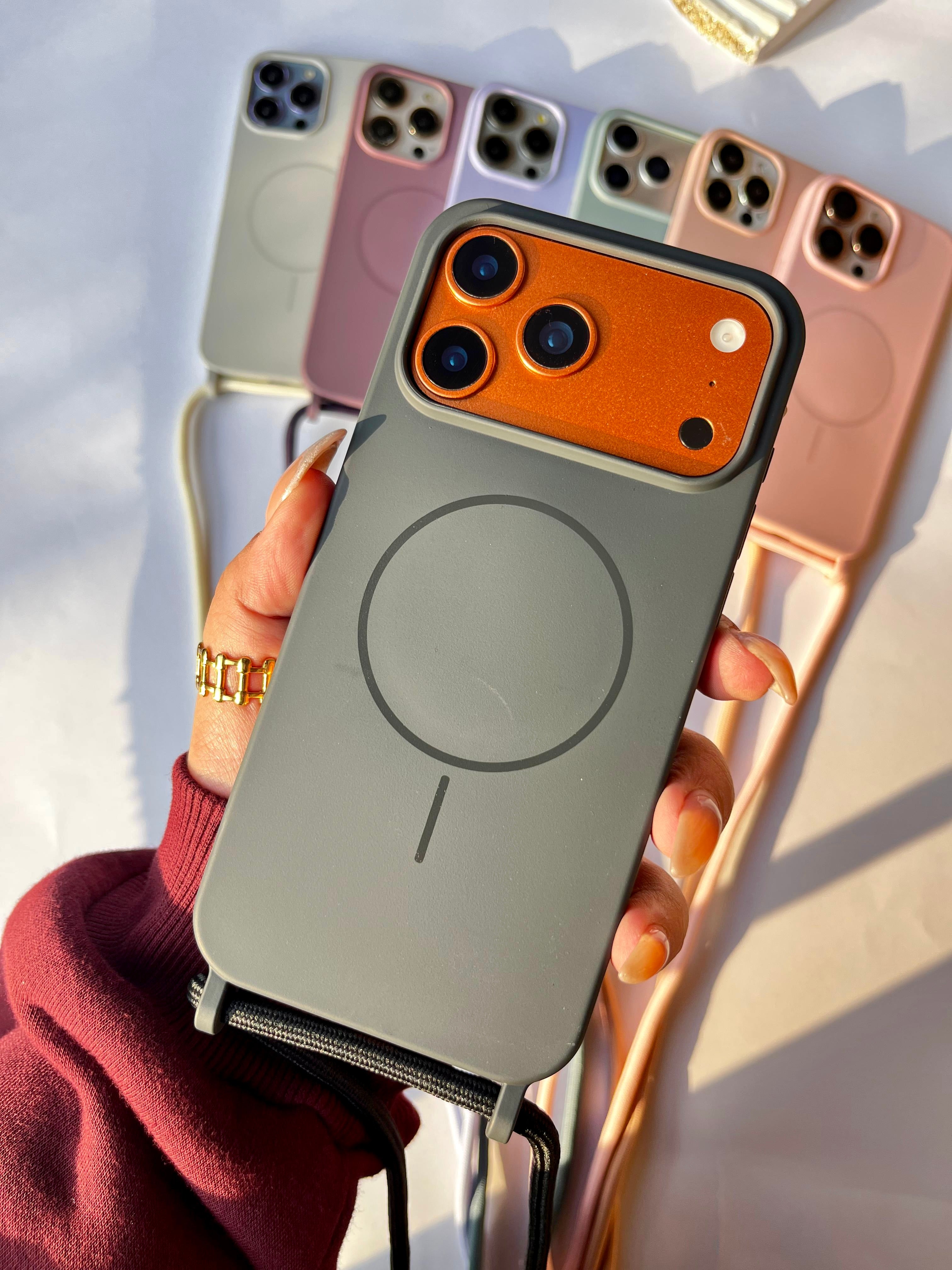 Silicone MagSafe Case with Hanger