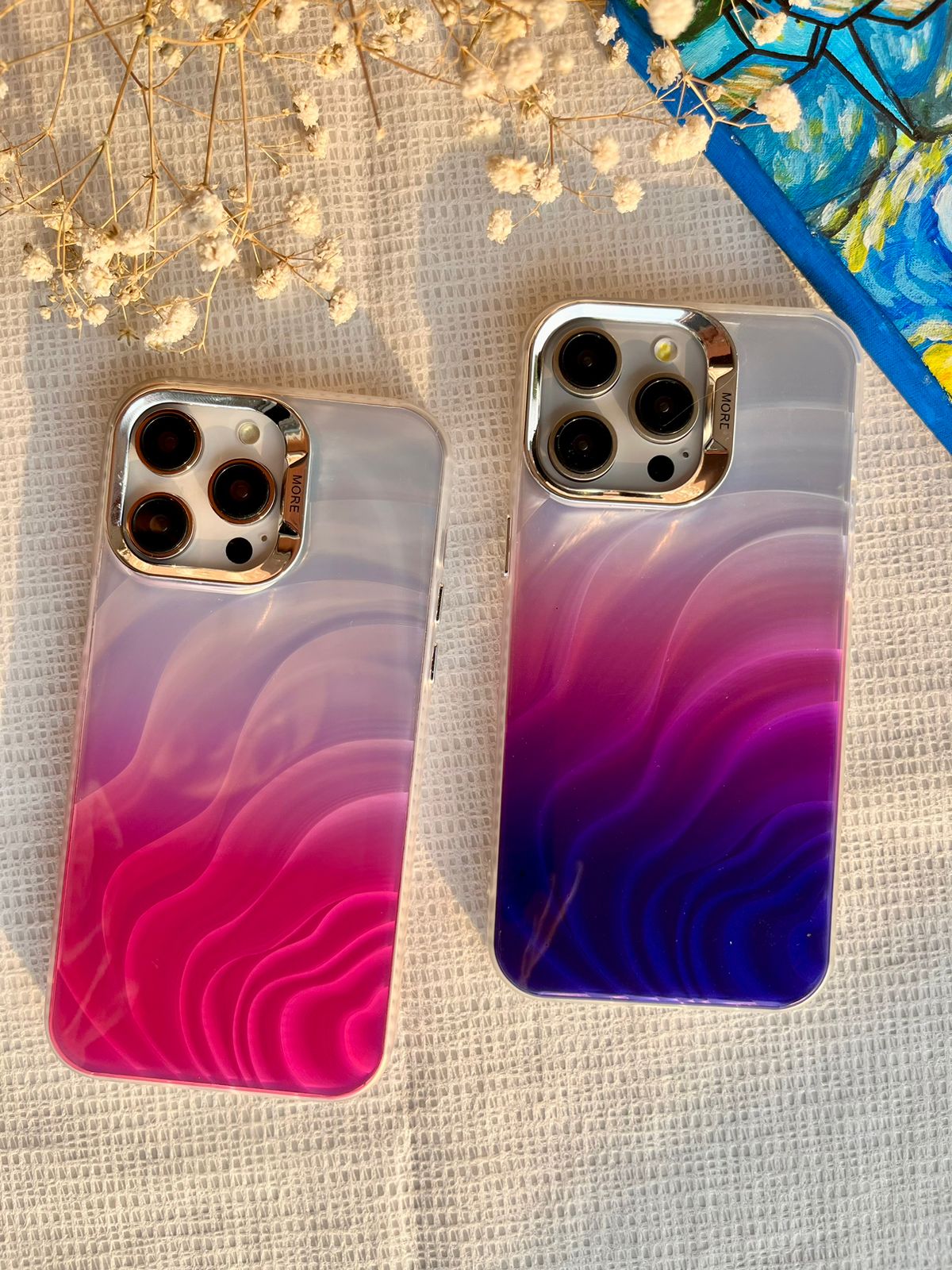 Colored Waves Case