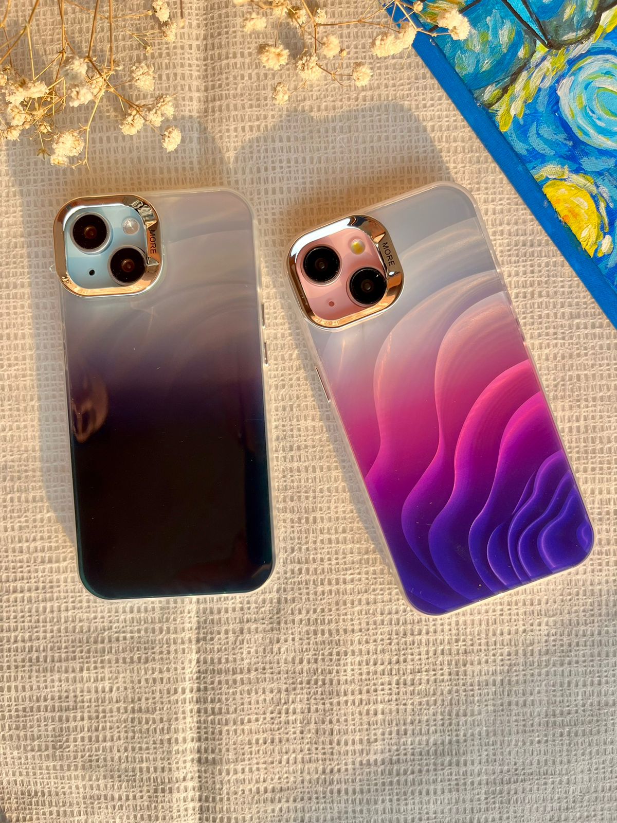 Colored Waves Case