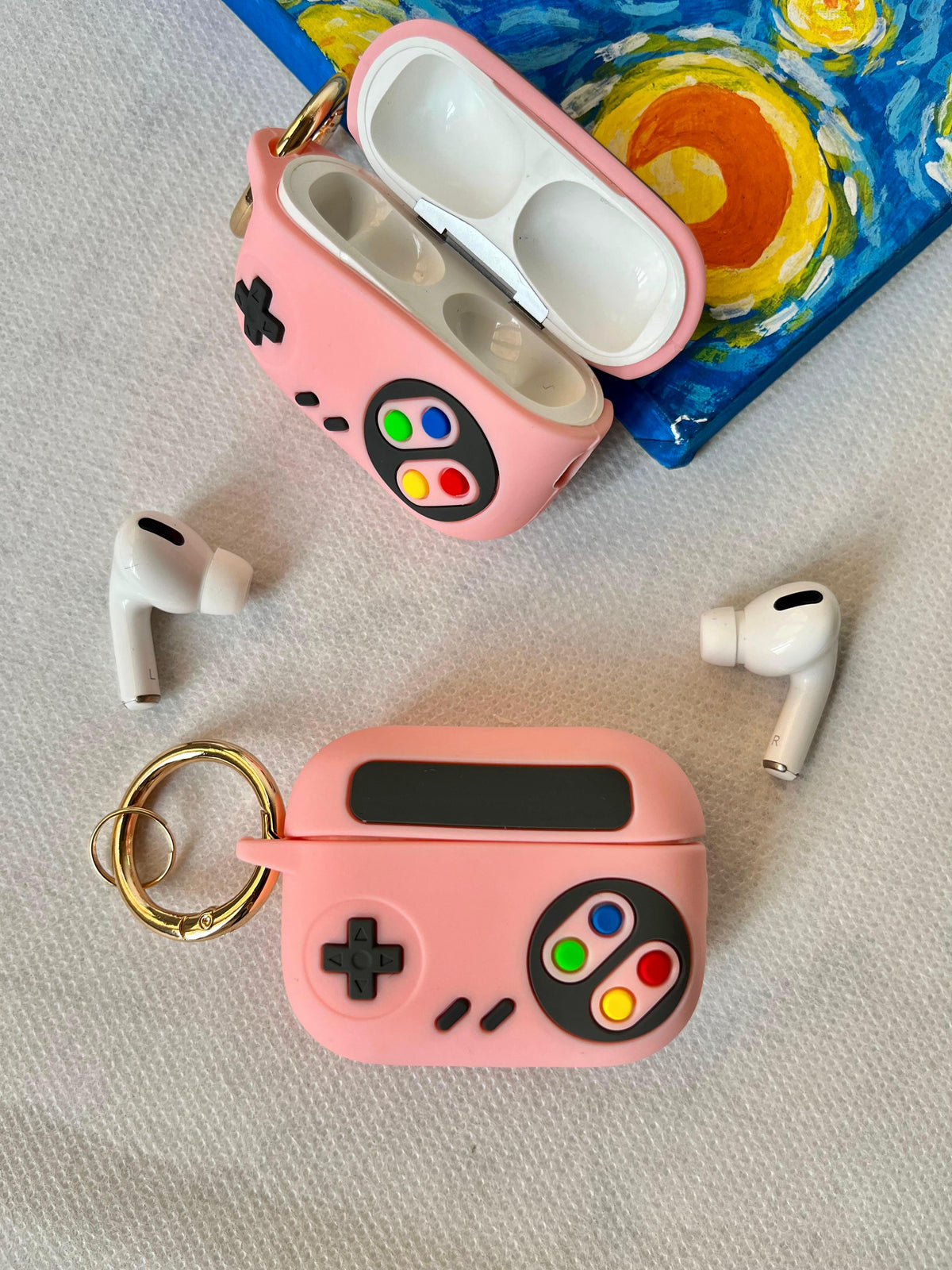 3D Controller Airpods Case