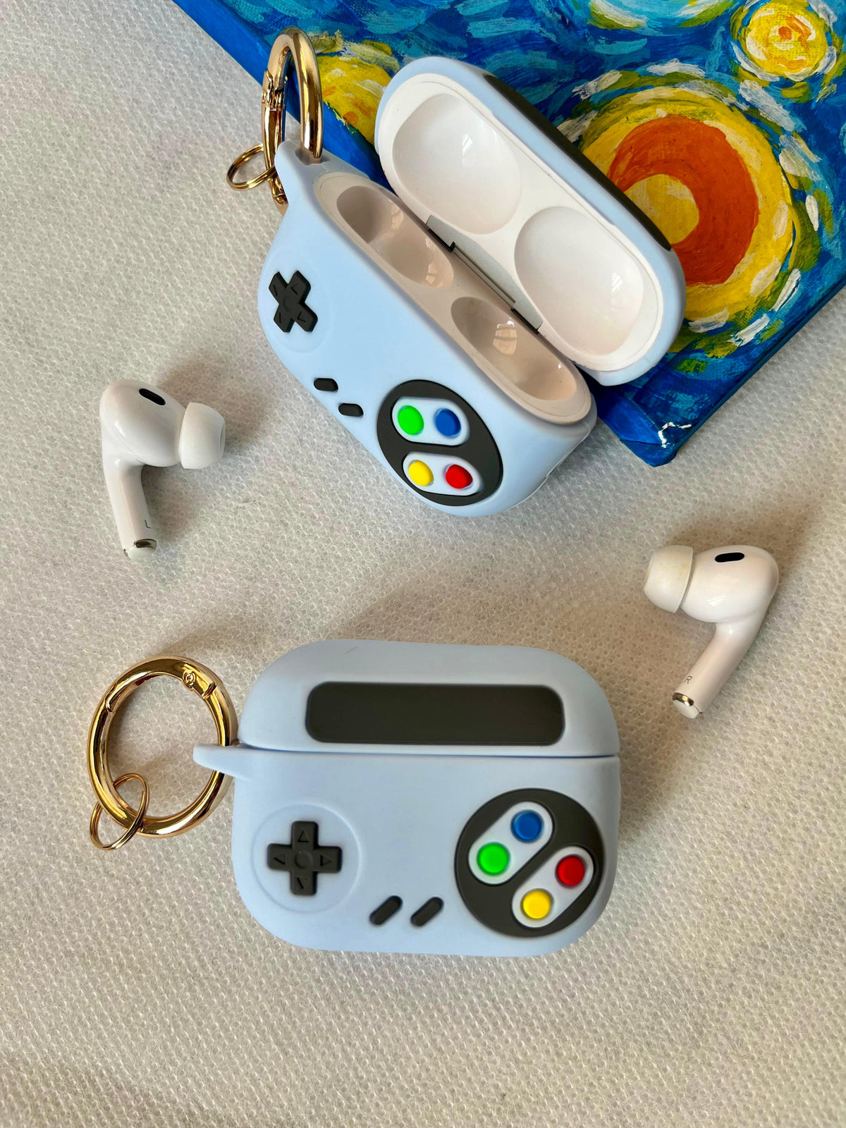 3D Controller Airpods Case