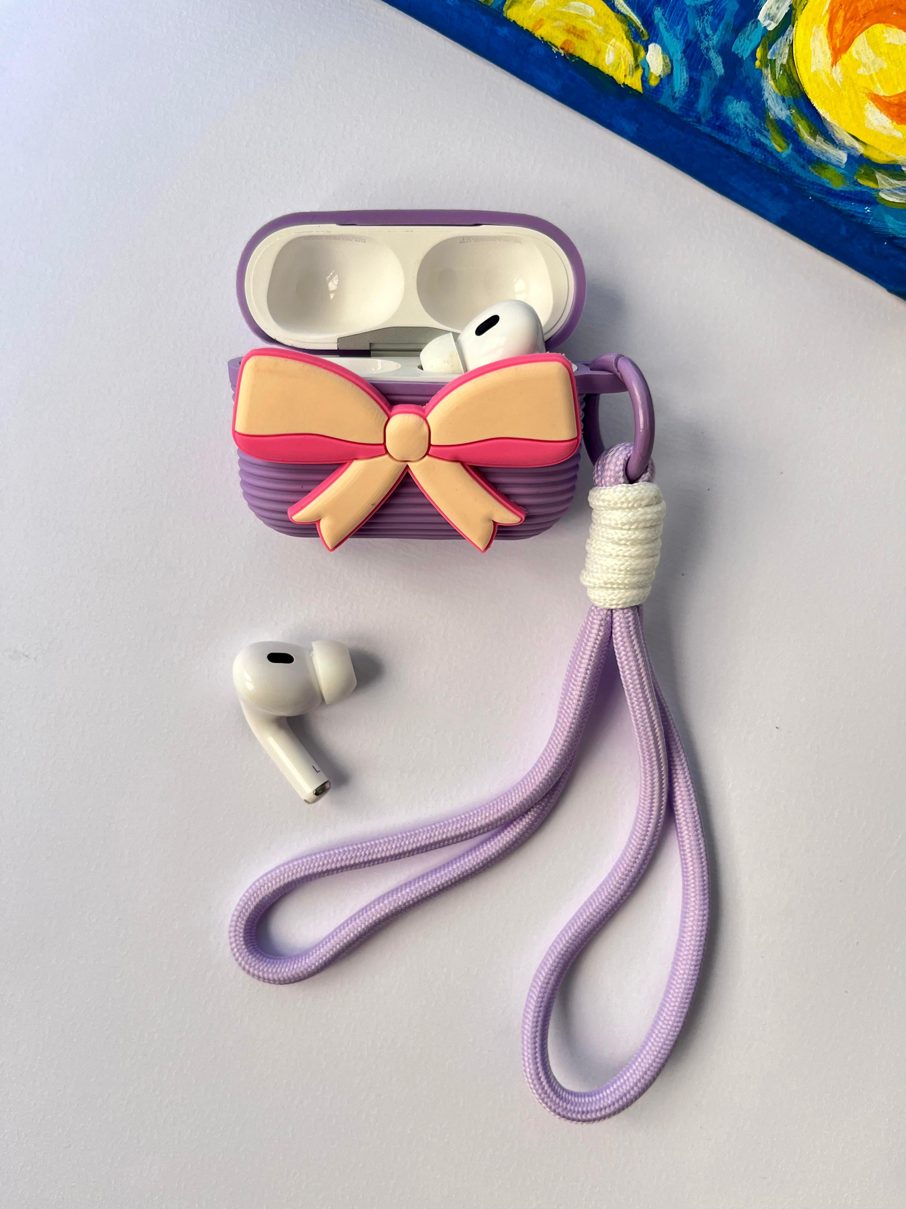 3D Striped Disney AirPods Case