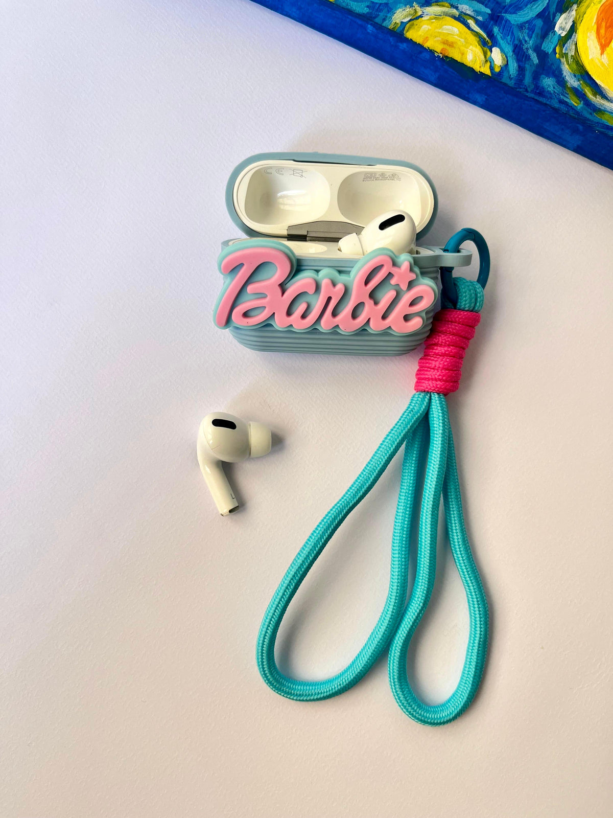 3D Striped Disney AirPods Case