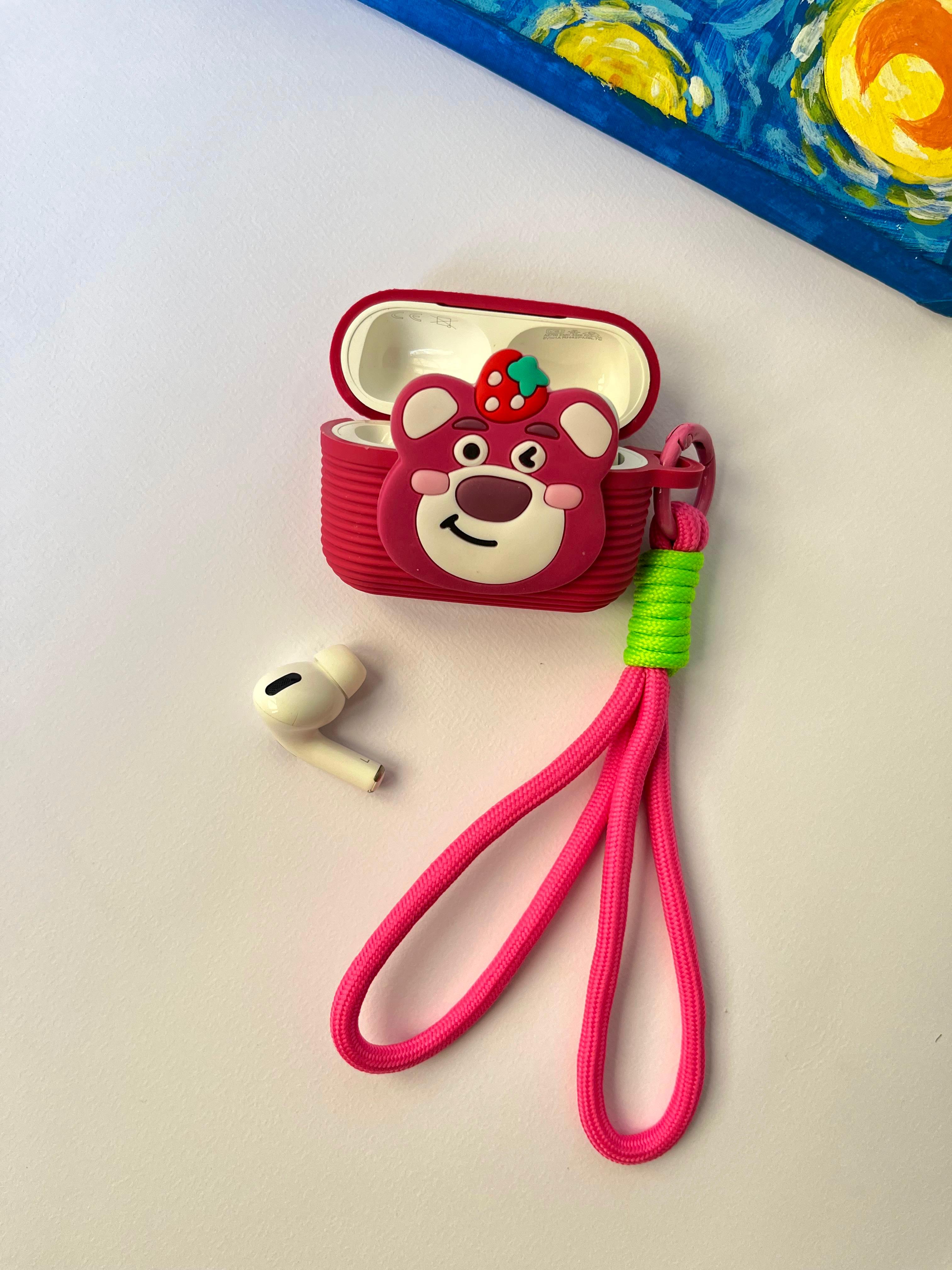 3D Striped Disney AirPods Case