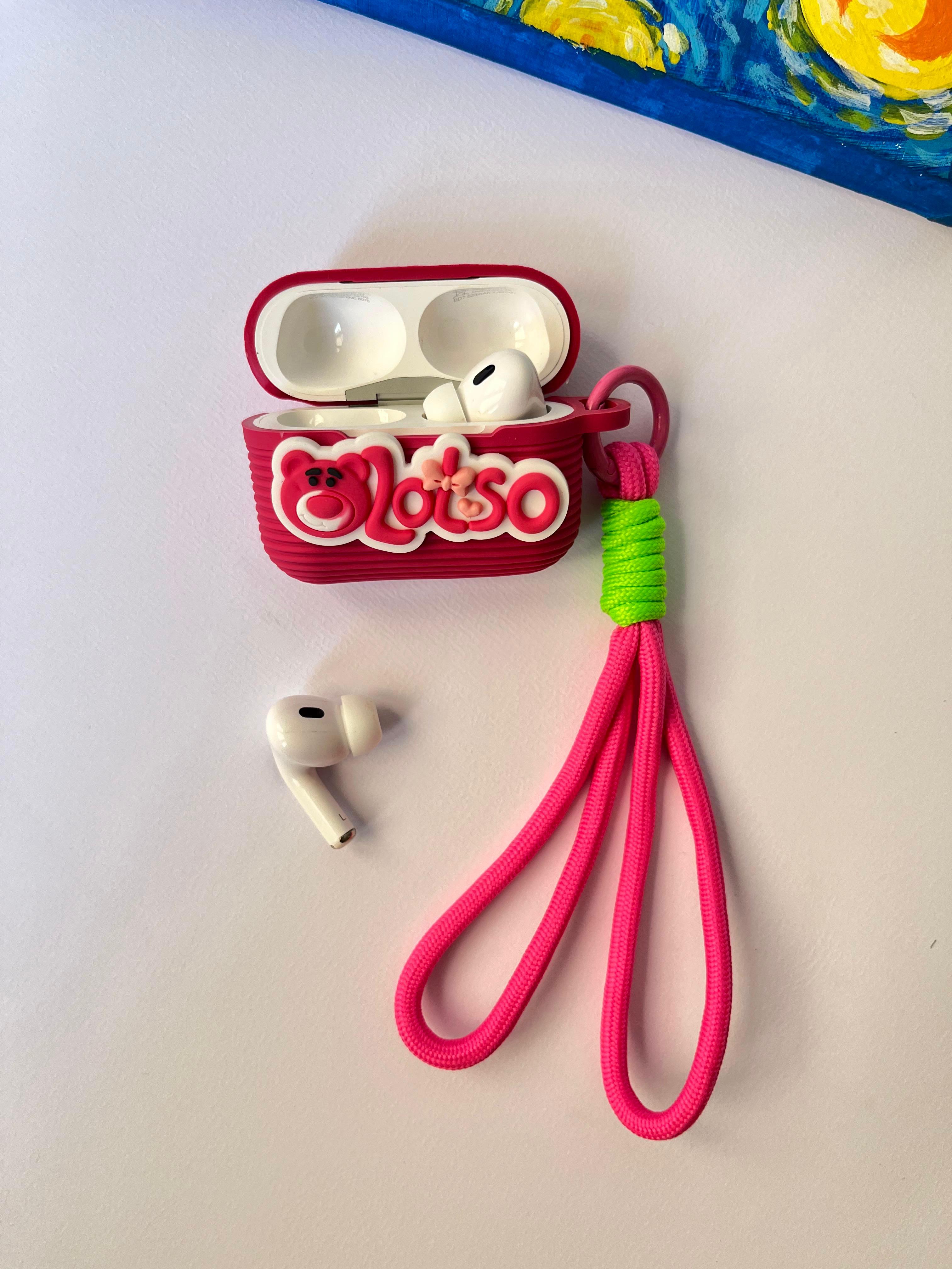 3D Striped Disney AirPods Case