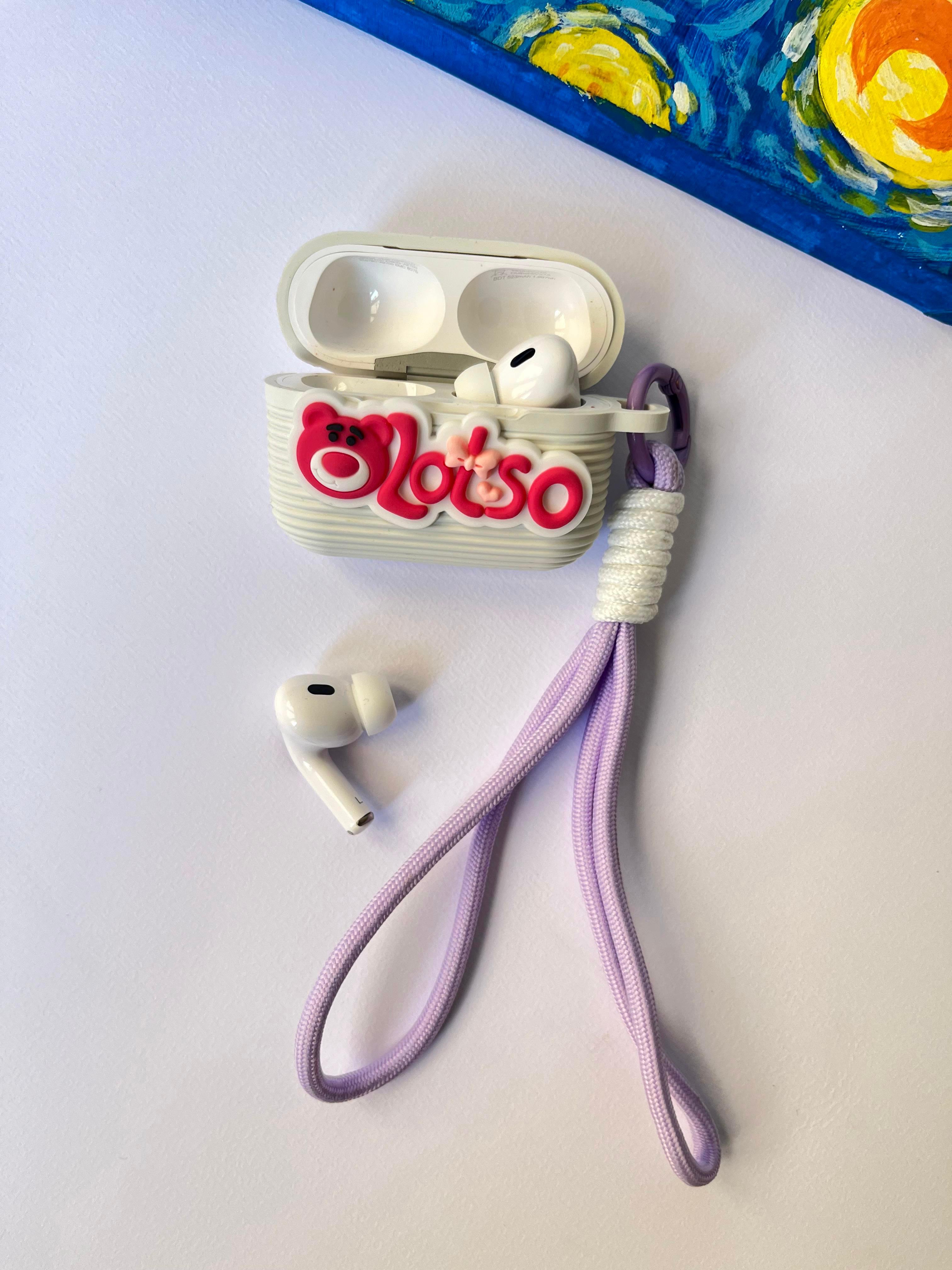 3D Striped Disney AirPods Case