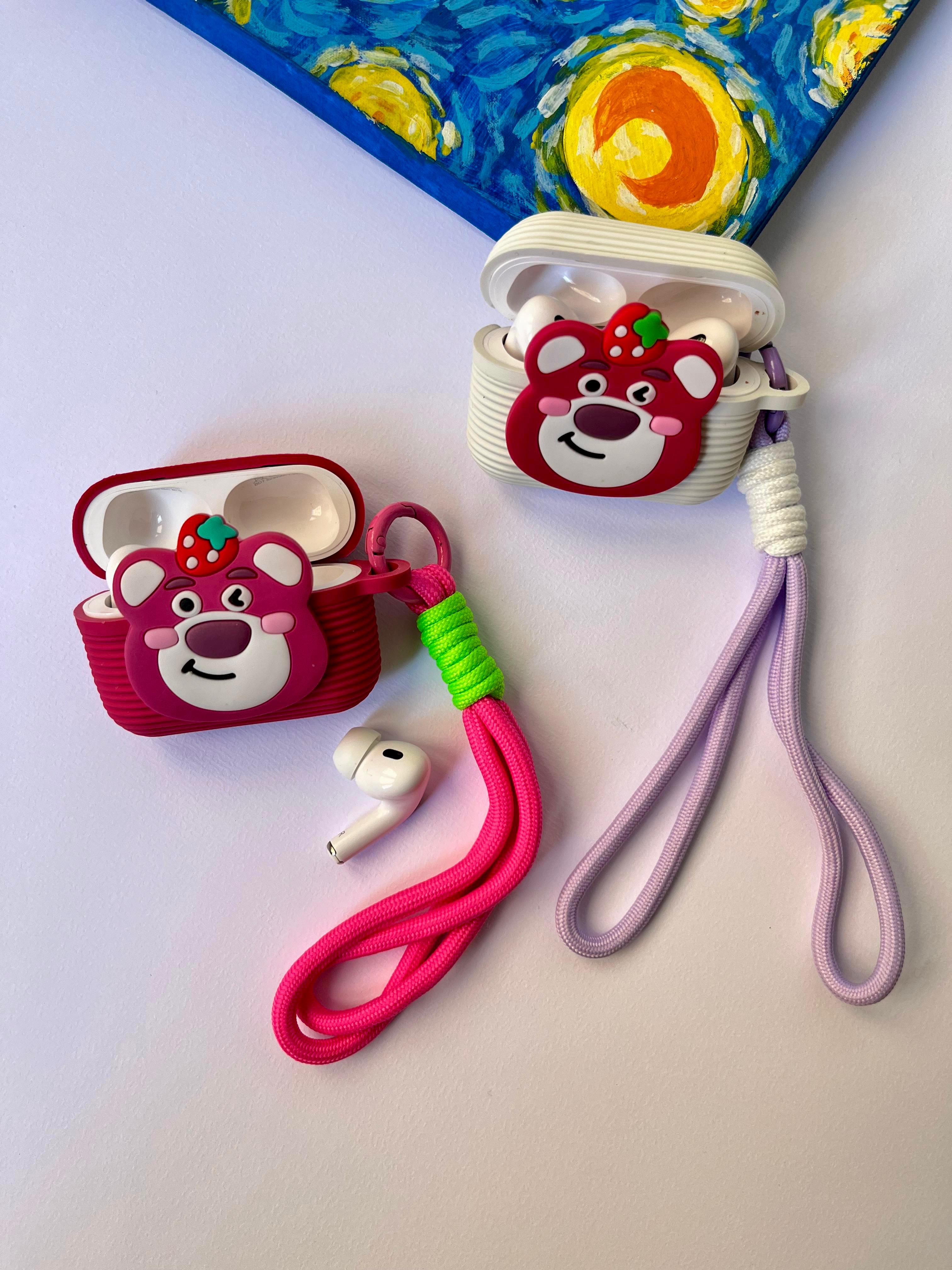 3D Striped Disney AirPods Case