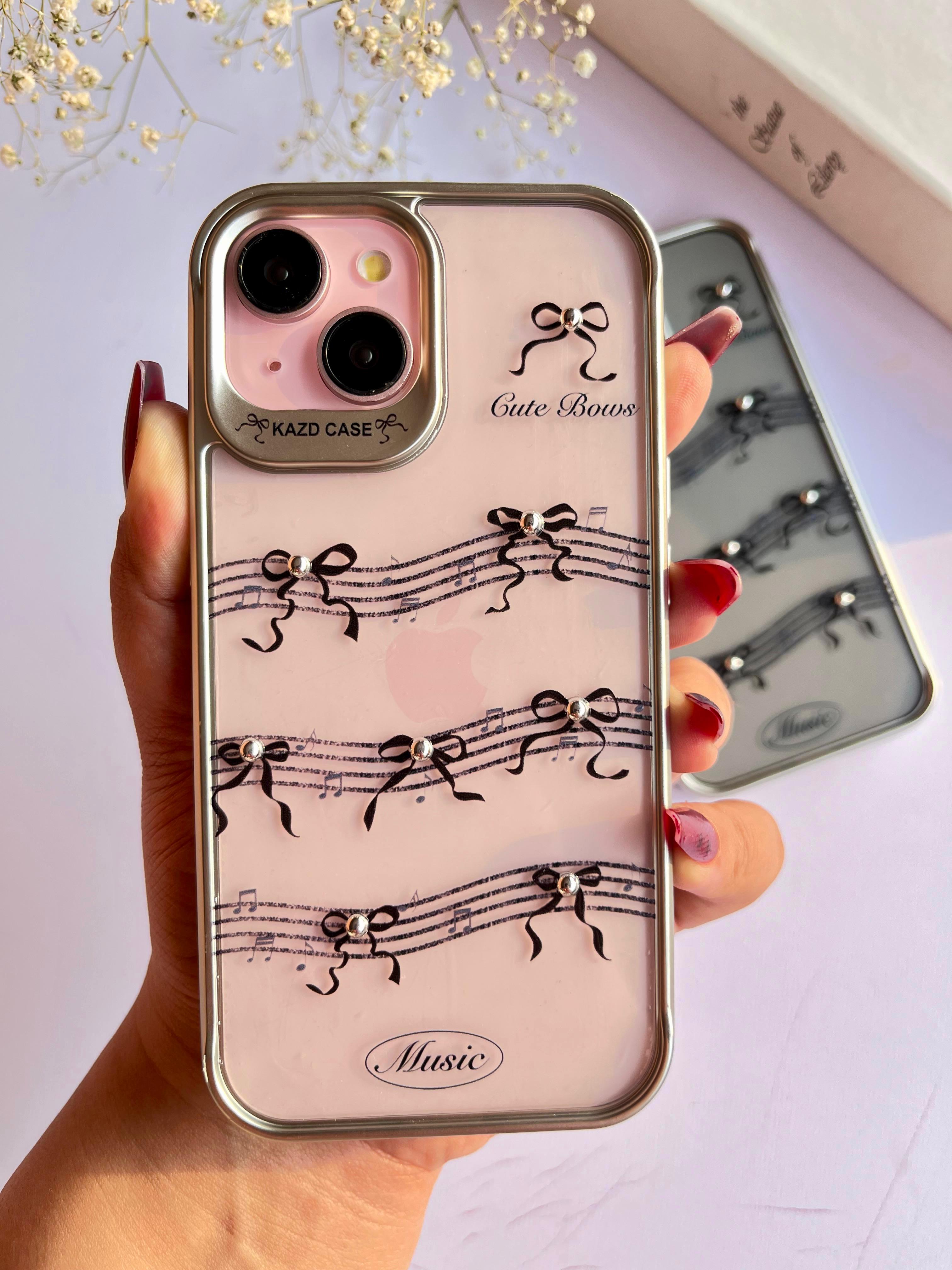 3D Silver Ribbon Case