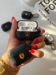 Black Auto AirPods Case