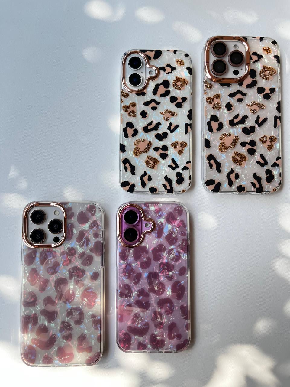 Luxury Leopard Marble Case