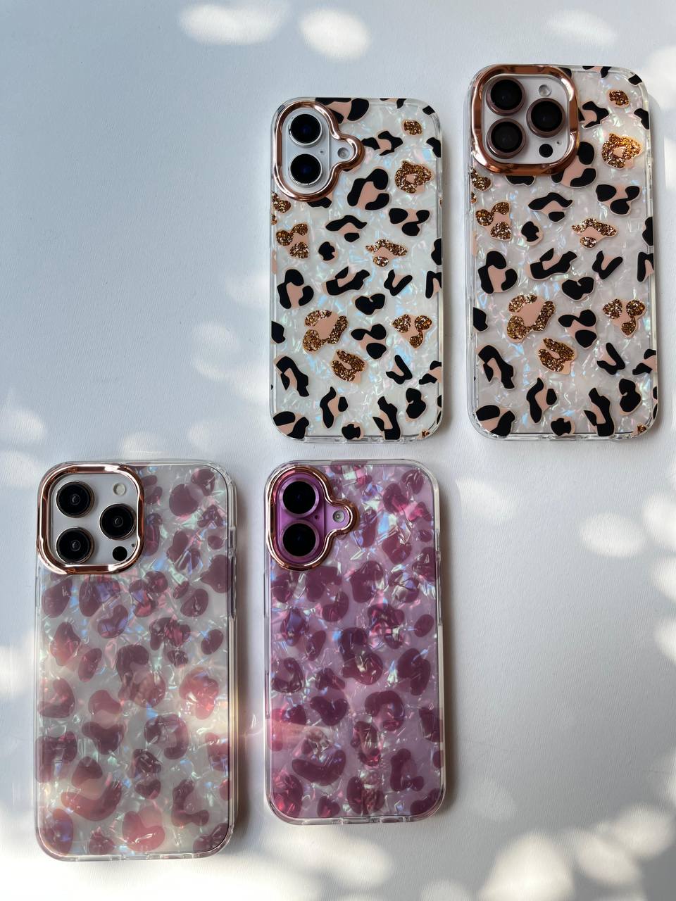 Luxury Leopard Marble Case