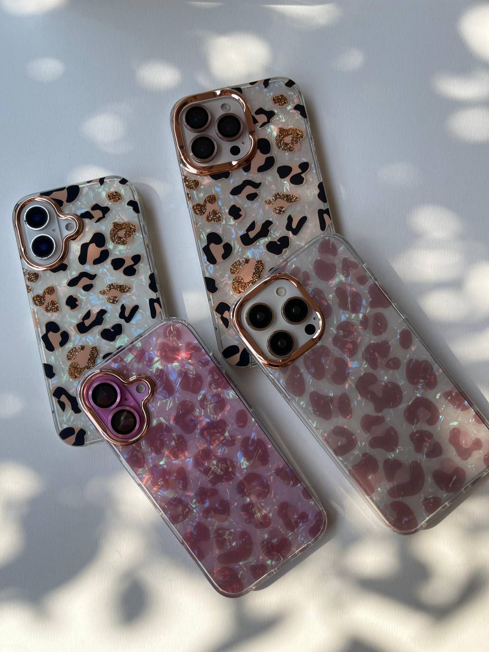 Luxury Leopard Marble Case