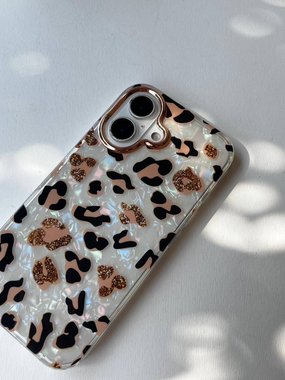 Luxury Leopard Marble Case