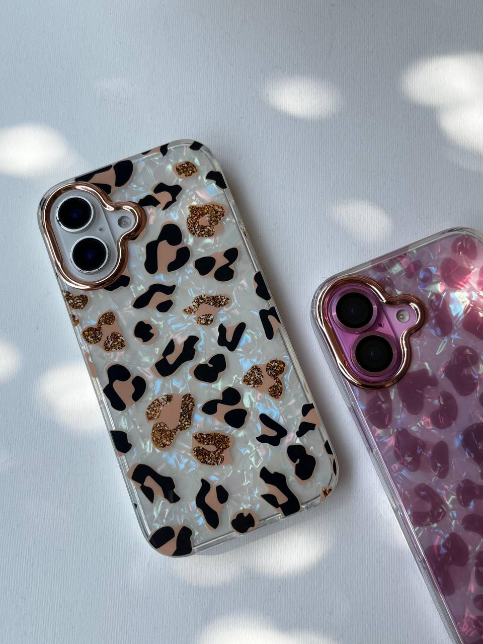 Luxury Leopard Marble Case