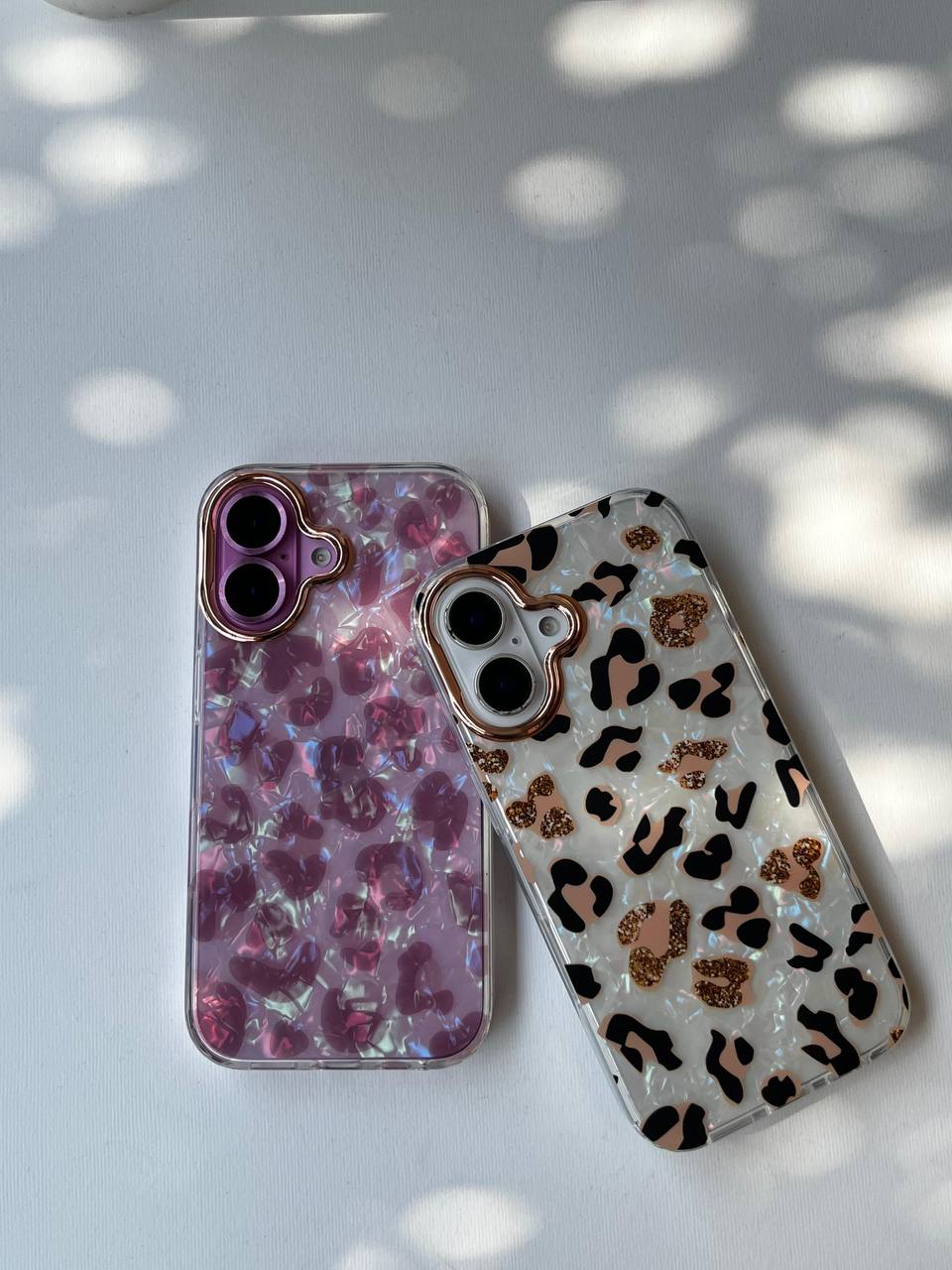 Luxury Leopard Marble Case
