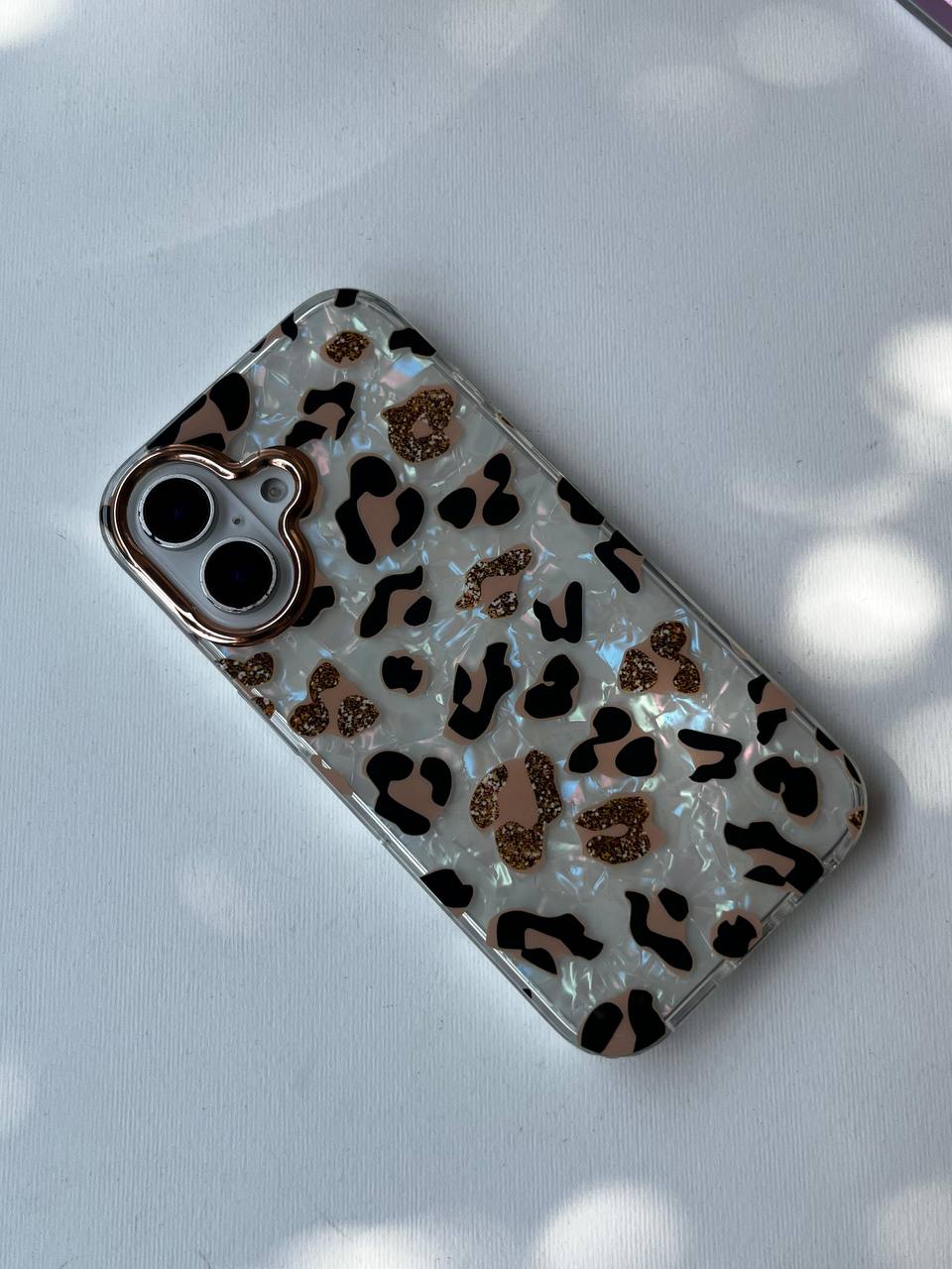Luxury Leopard Marble Case