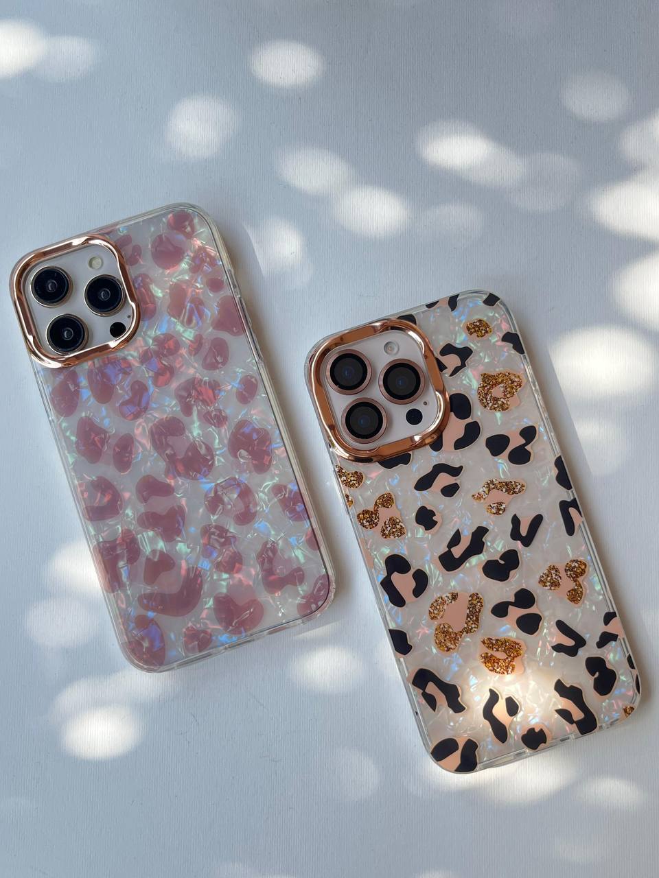 Luxury Leopard Marble Case