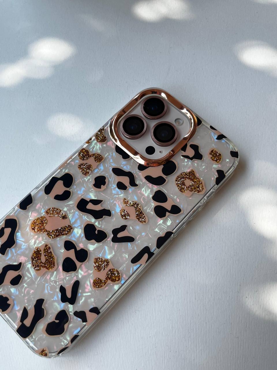 Luxury Leopard Marble Case