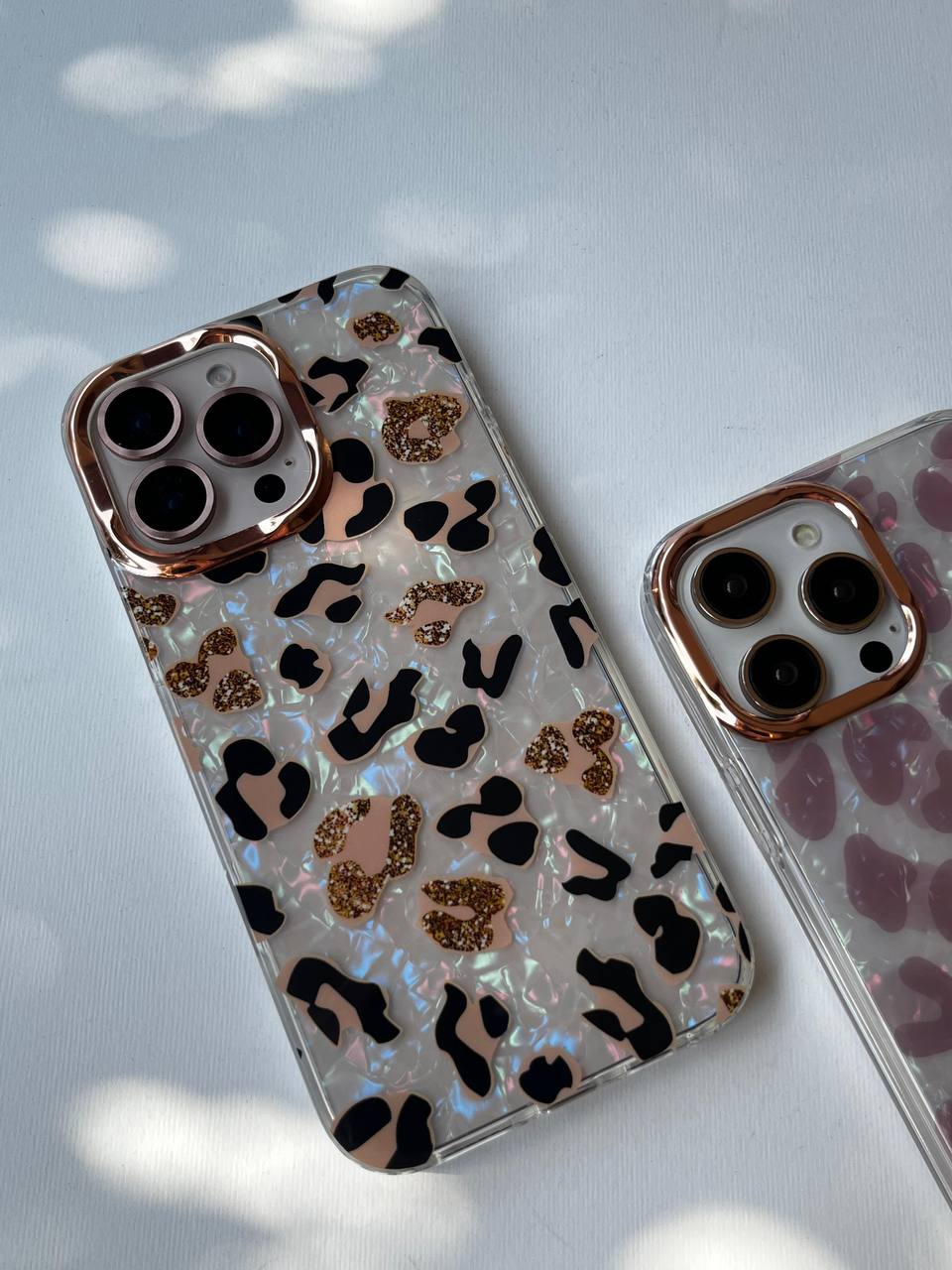 Luxury Leopard Marble Case