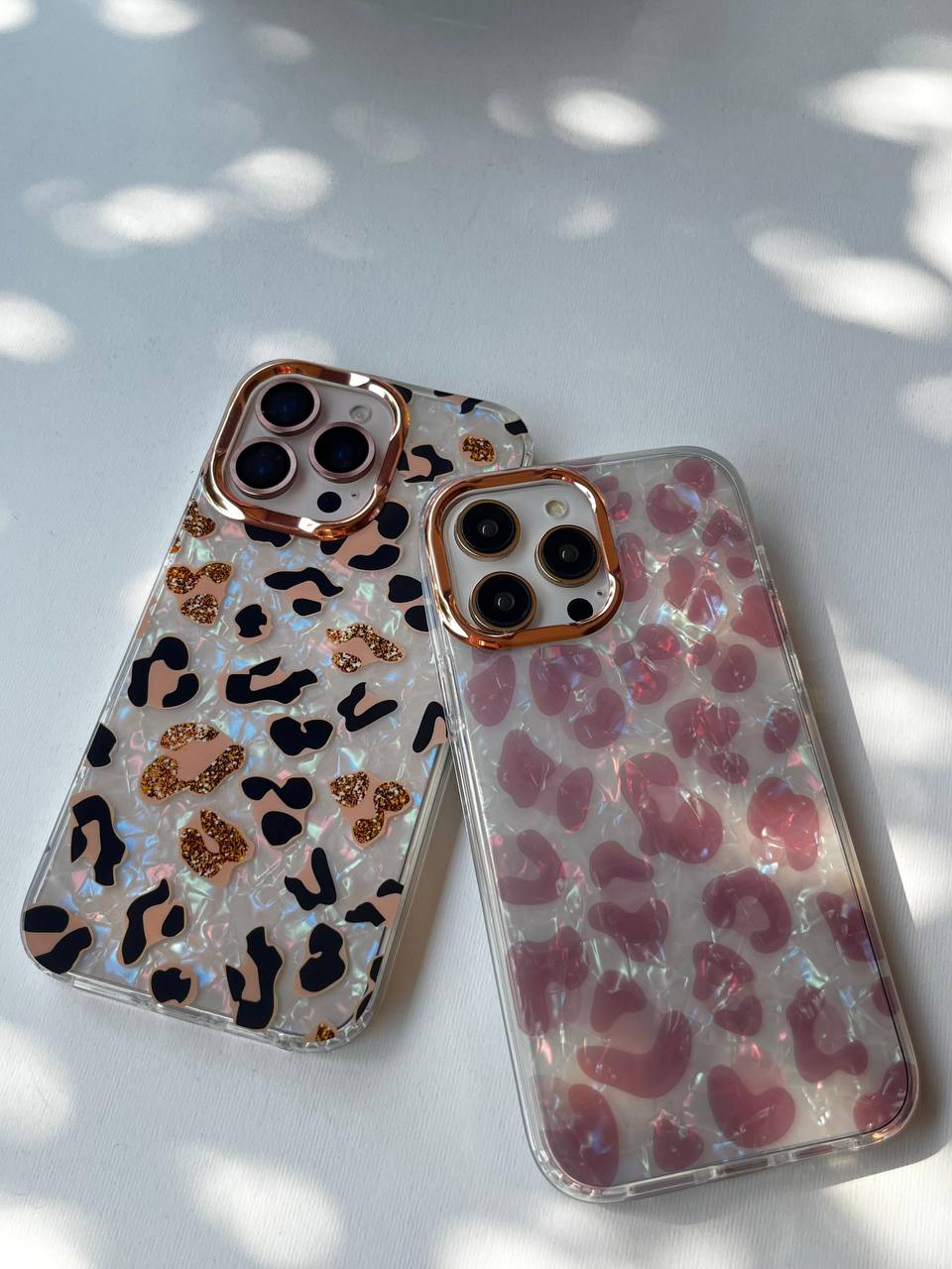 Luxury Leopard Marble Case