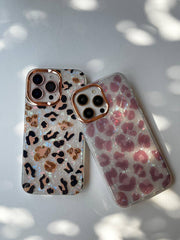 Luxury Leopard Marble Case
