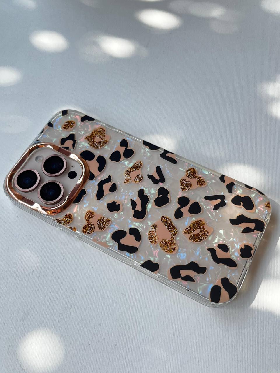 Luxury Leopard Marble Case