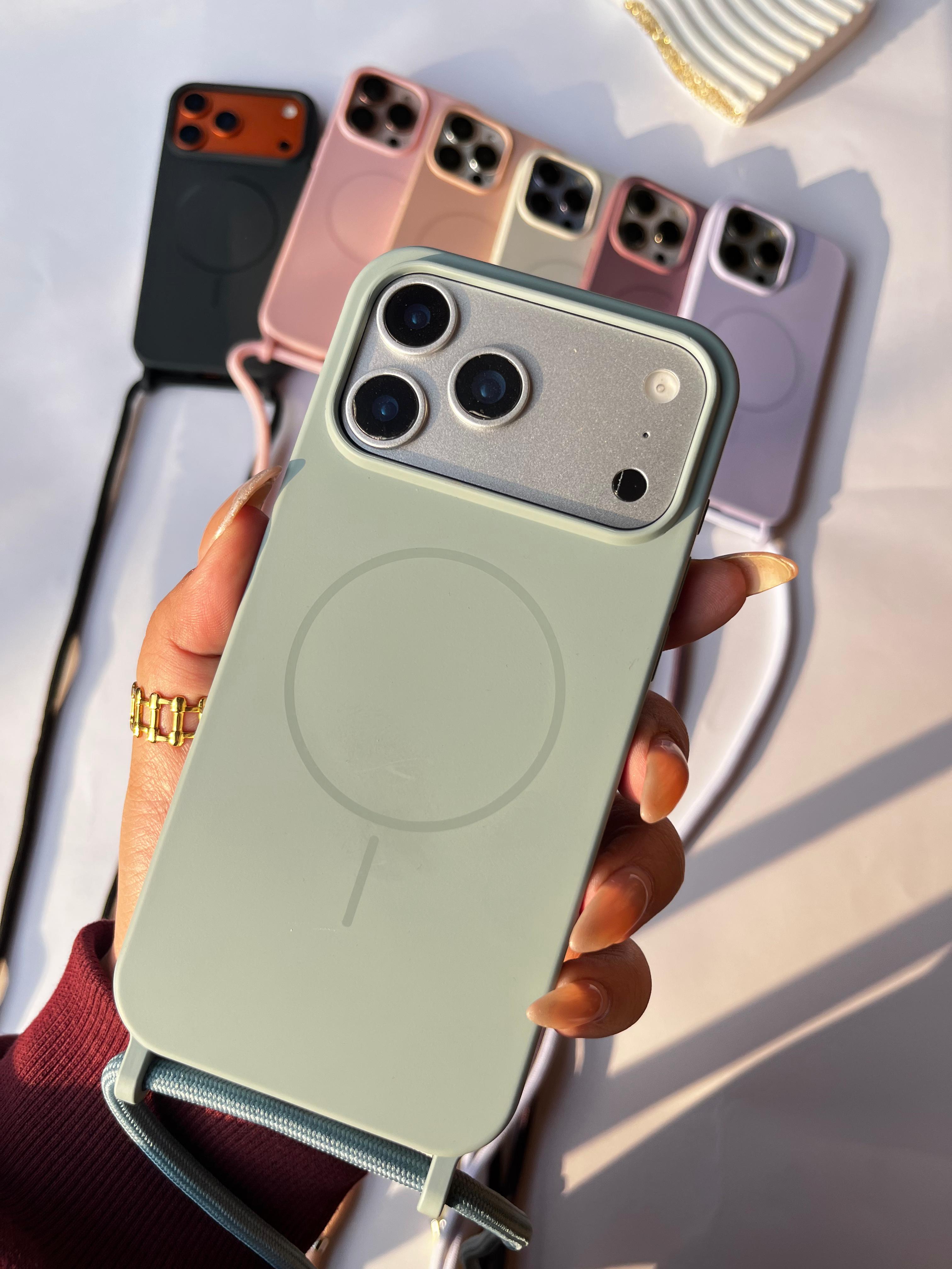 Silicone MagSafe Case with Hanger