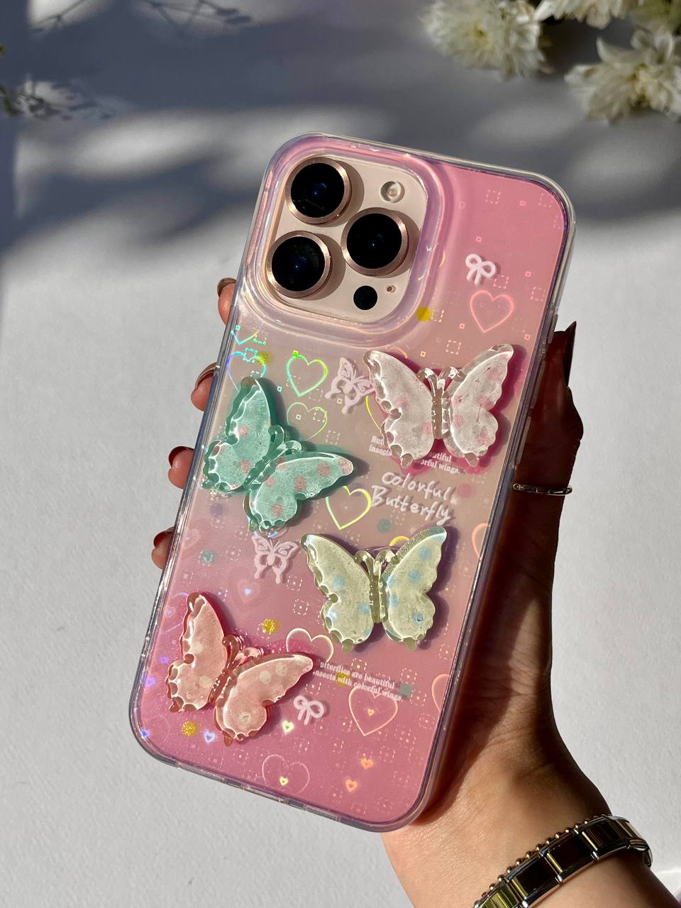 3D Tiny Butterfly Case