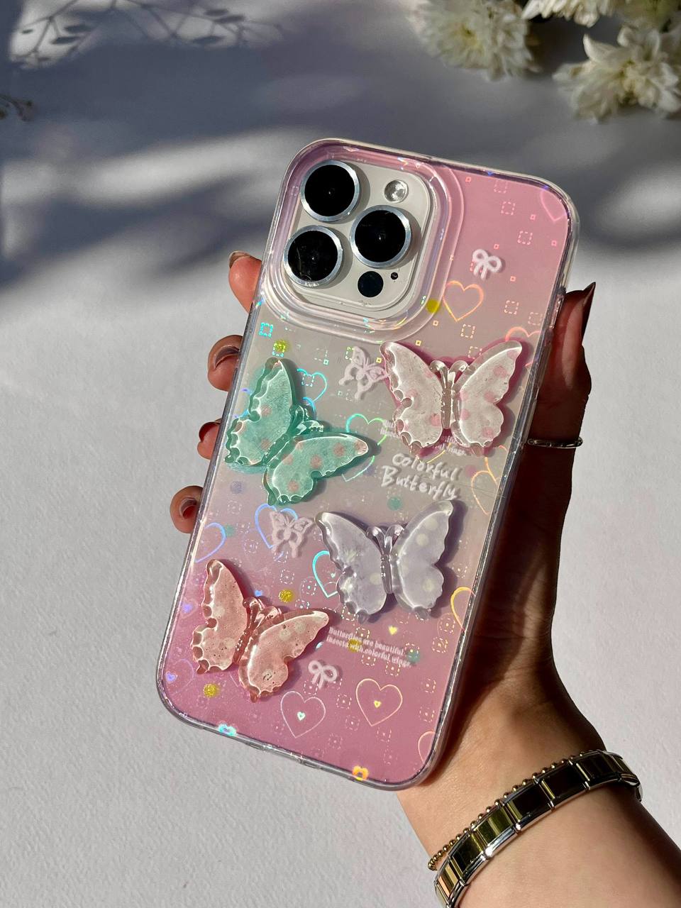 3D Tiny Butterfly Case
