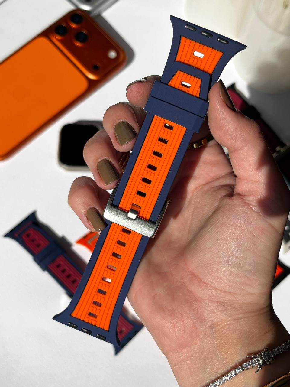 Silicone Adjustable Duo Band