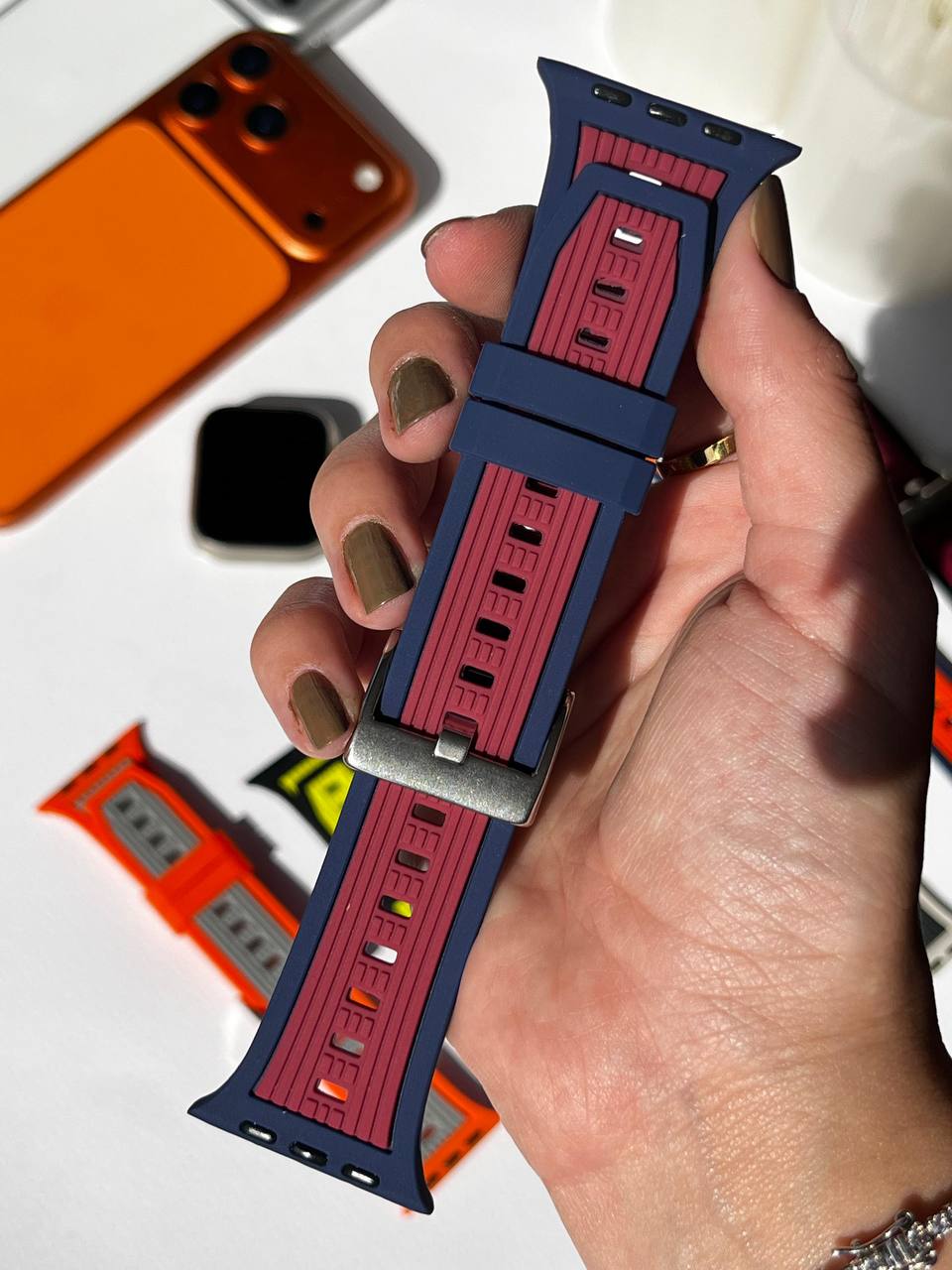 Silicone Adjustable Duo Band