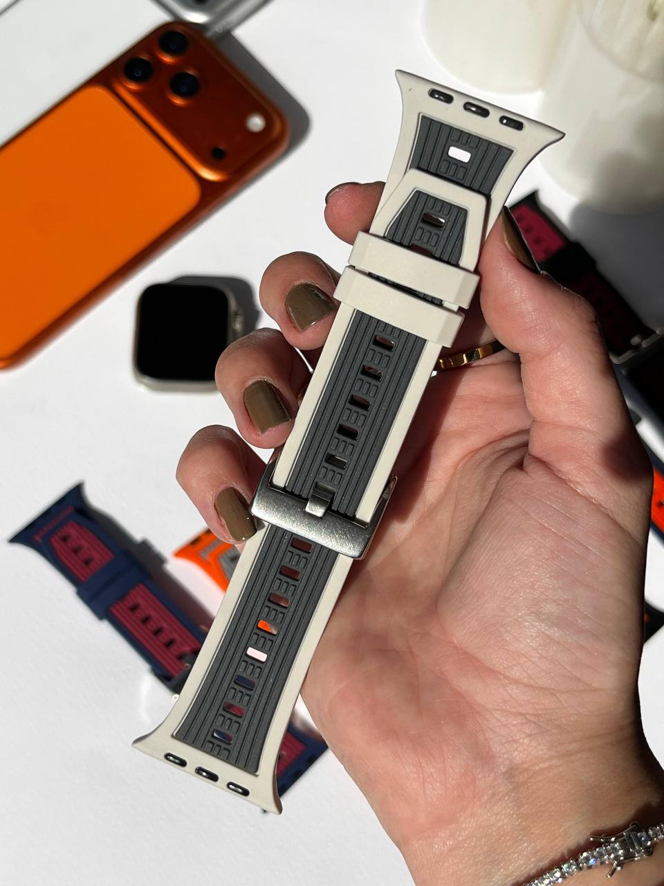 Silicone Adjustable Duo Band