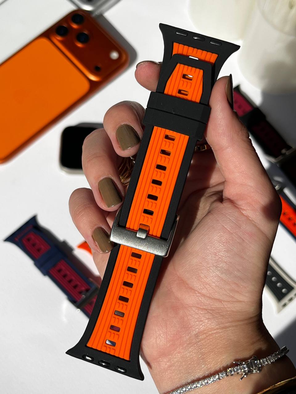 Silicone Adjustable Duo Band