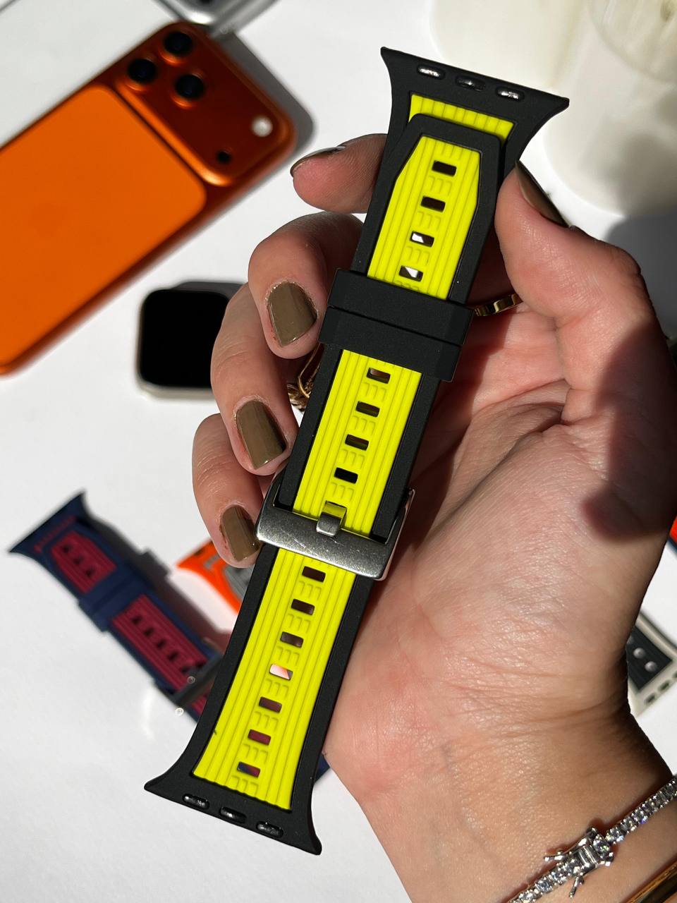 Silicone Adjustable Duo Band