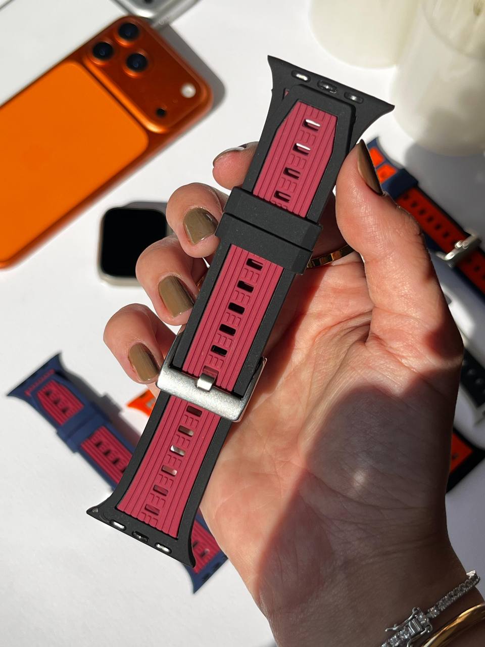 Silicone Adjustable Duo Band