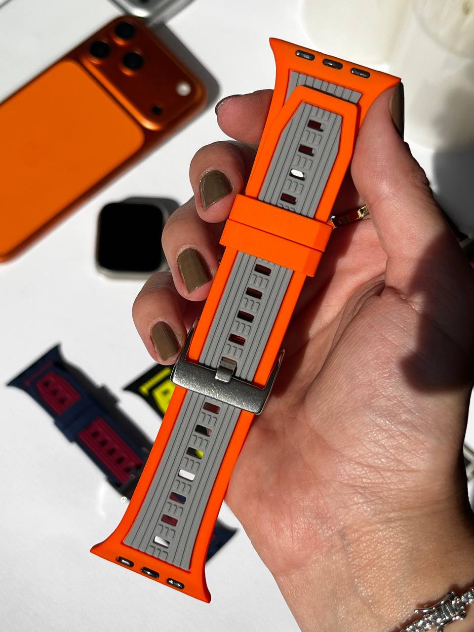 Silicone Adjustable Duo Band