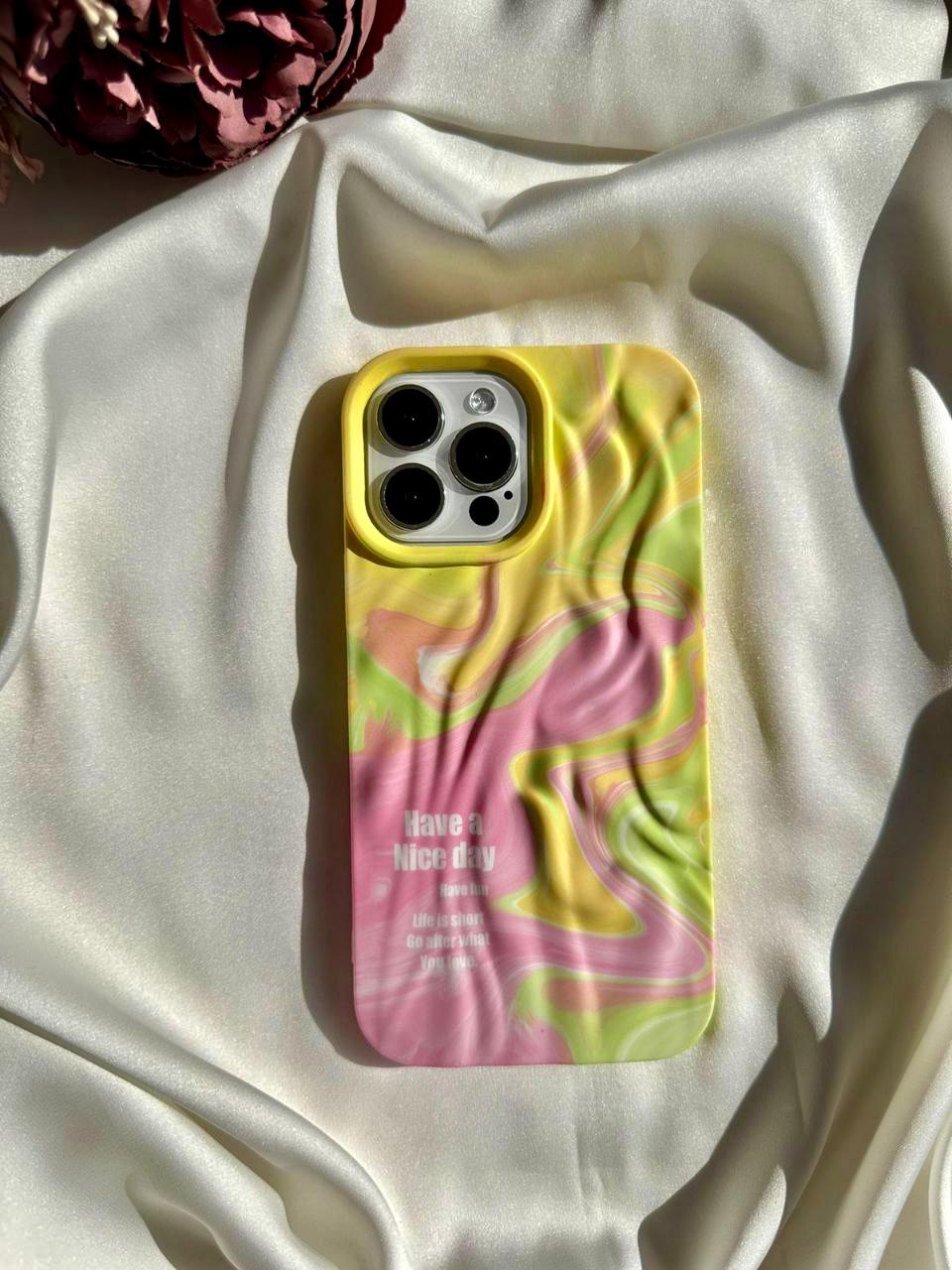 Tie Dye Marble Case