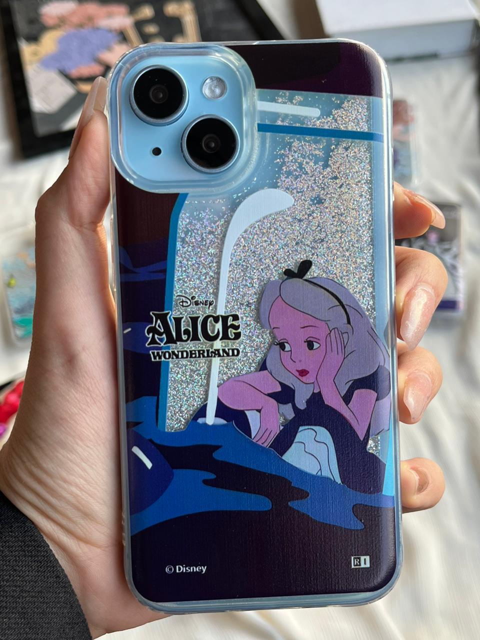 Disney Liquid Glitter Case