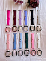 Silicon Watch Set (Band + Cover)