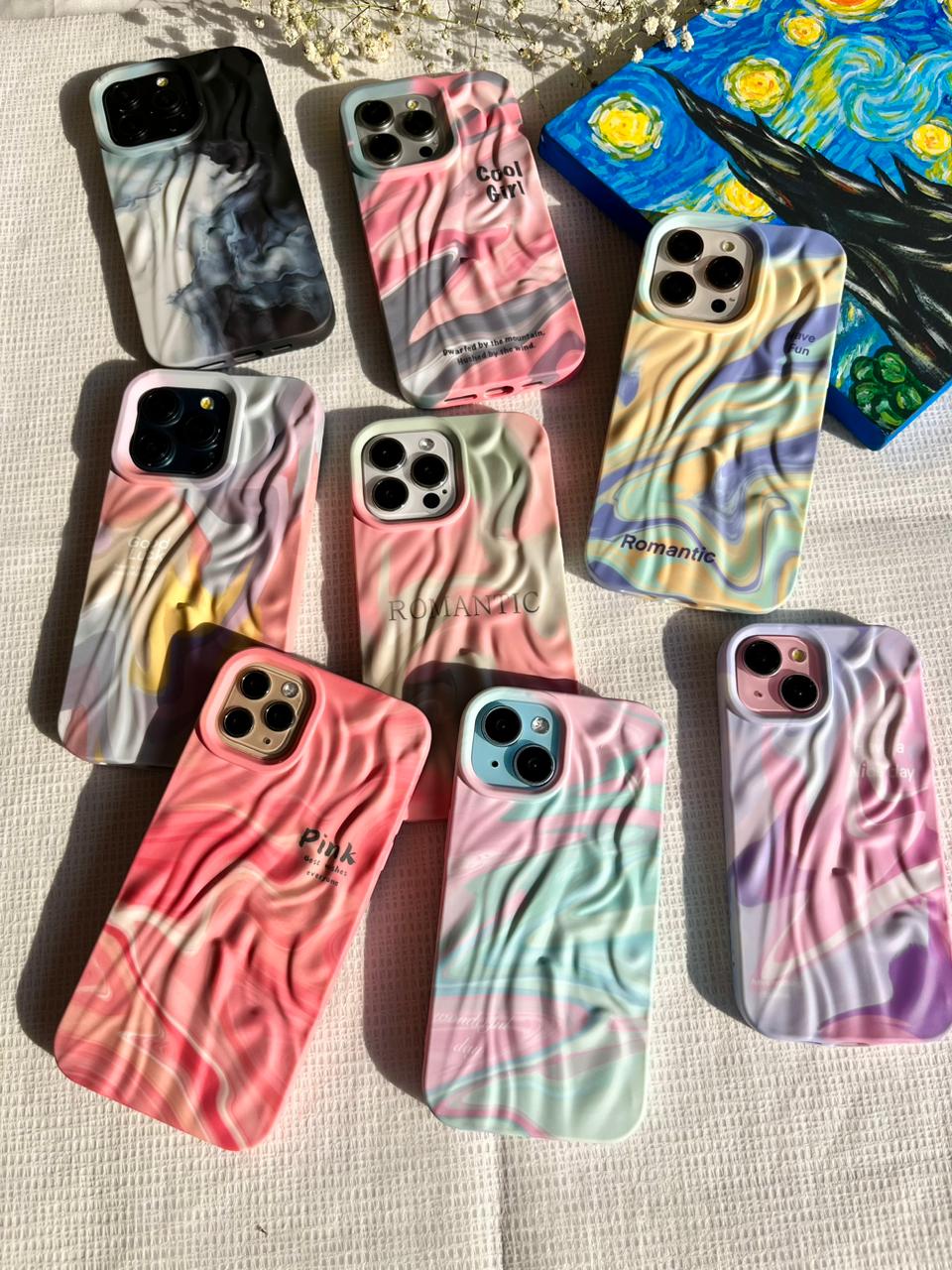 Tie Dye Marble Case