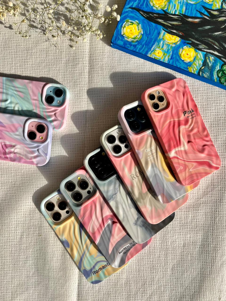 Tie Dye Marble Case