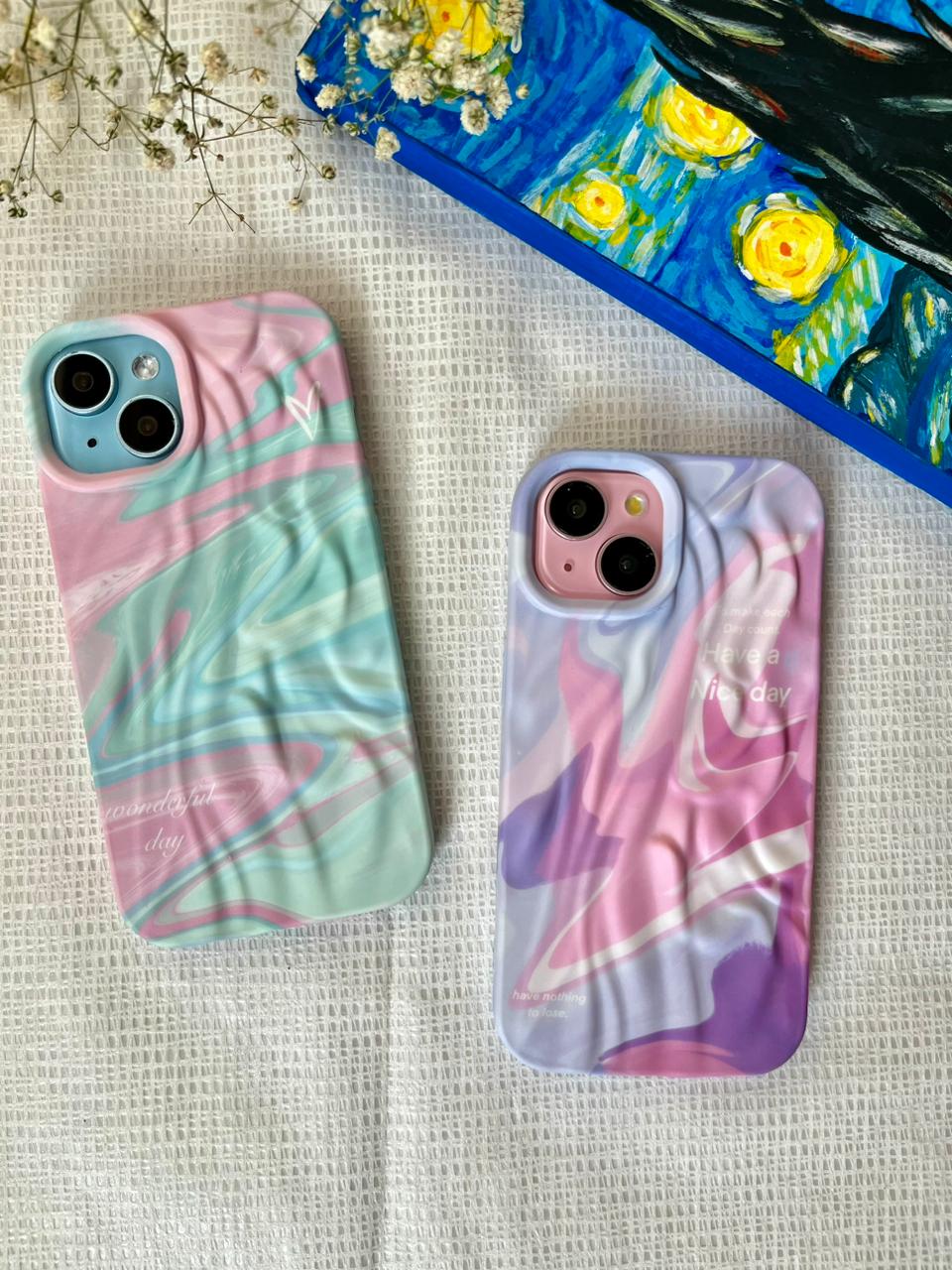 Tie Dye Marble Case