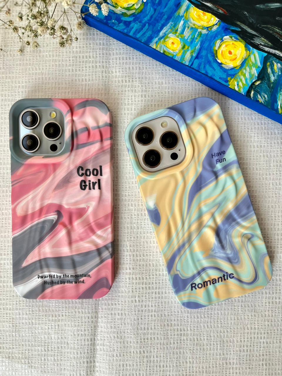 Tie Dye Marble Case